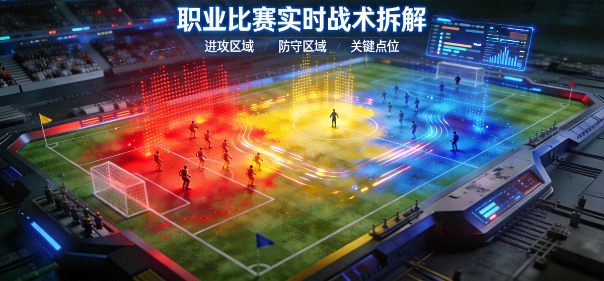 战术动态拆解沙盘展示职业比赛实时局势热力分布图